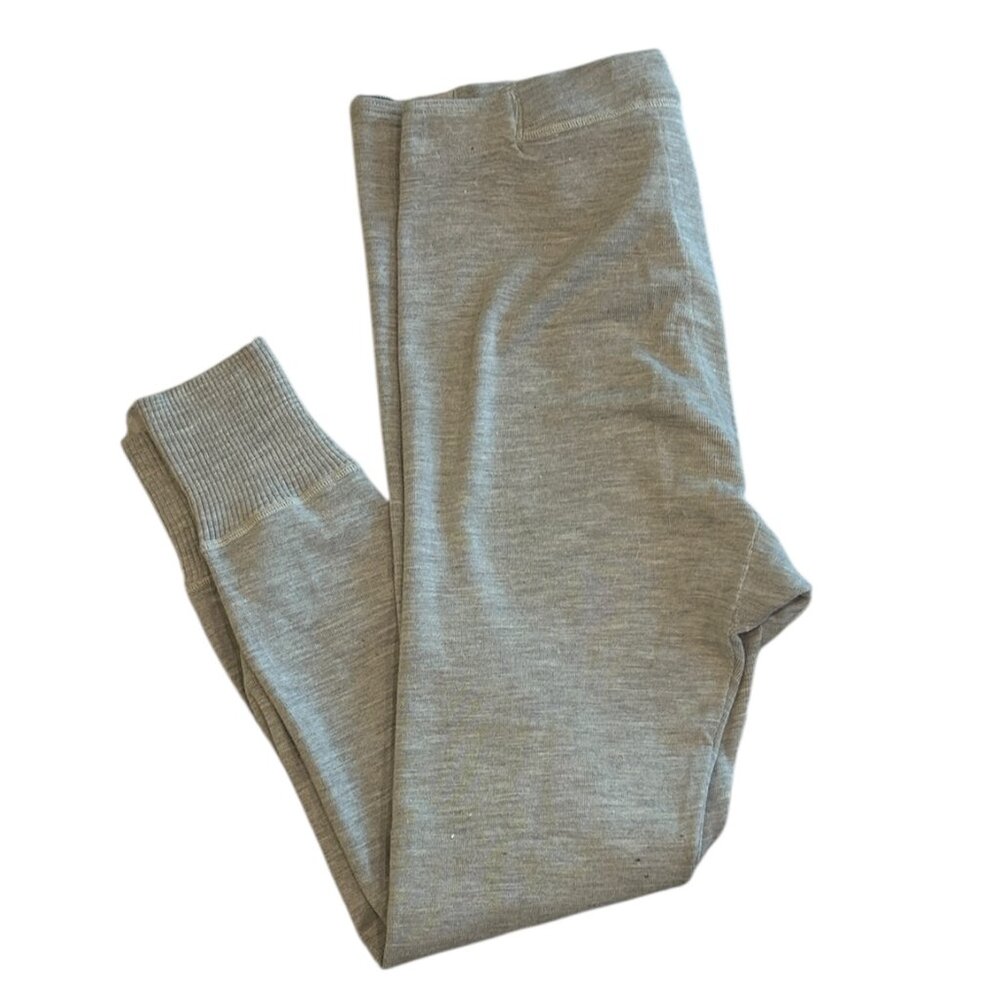 Vtg Italian Wool Thermal Underwear Long Johns Lana Pettinata  Est M‎ Base Layer